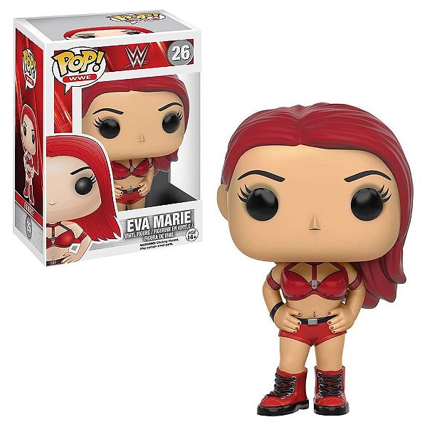 Funko Pop WWE Eva Marie #26 Pop! WWE Vinyl 9,5 cm Colecionável