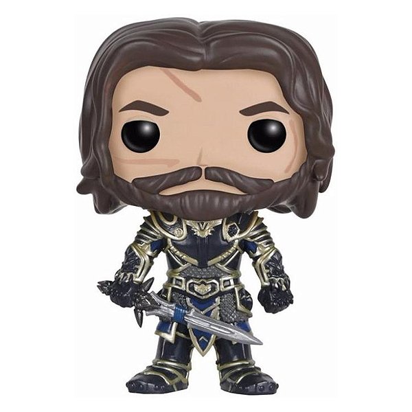 Funko Pop Warcraft Lothar #284 Pop! TV Vinyl 9,5 cm Colecionável