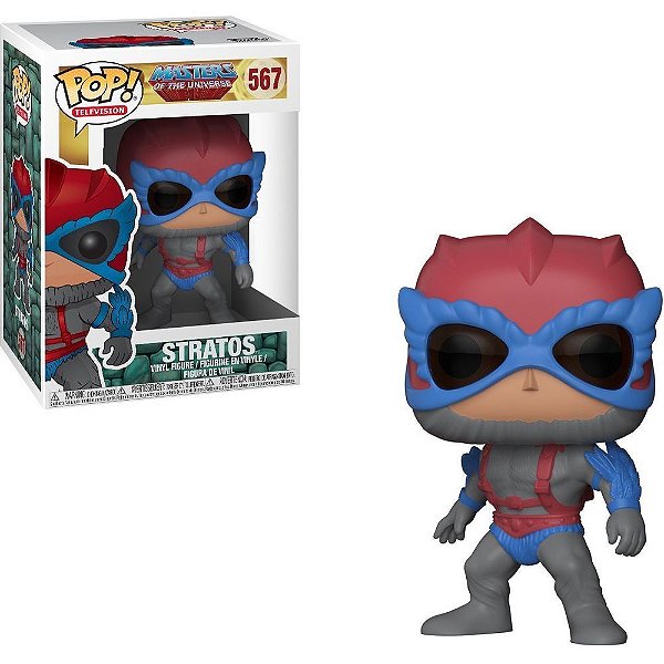 Funko Pop Tv Masters Of The Universe Stratos #567 Pop! TV Vinyl 9,5 cm Colecionável