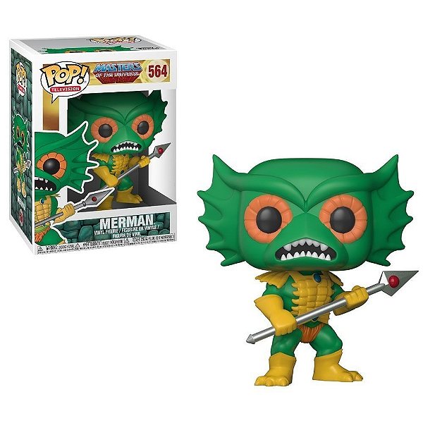Funko Pop Tv Masters Of The Universe Merman #564 Pop! TV Vinyl 9,5 cm Colecionável