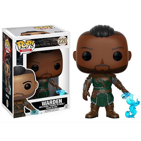 Funko Pop The Elder Scrolls Warden #220 Pop! TV Vinyl 9,5 cm Colecionável