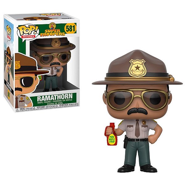 Funko Pop Super Troopers Ramathorn #581 Pop! TV Vinyl 9,5 cm Colecionável