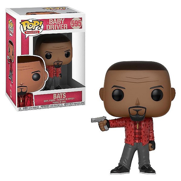 Funko Pop Baby Driver Bats #595 Pop! TV Vinyl 9,5 cm Colecionável