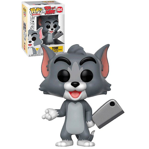Funko Pop Tom And Jerry Tom #404 Pop! TV Vinyl 9,5 cm Colecionável