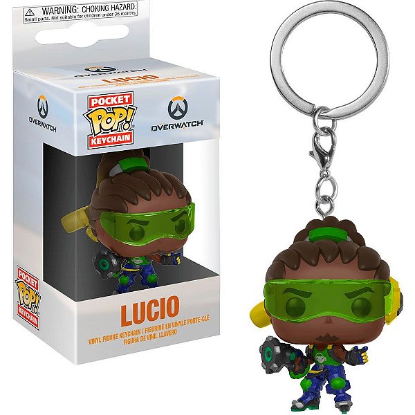 Funko Pop Keychain Overwatch Lucio #? Pop! TV Vinyl 9,5 cm Colecionável