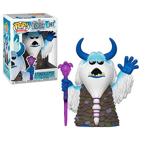 Funko Pop Smallfoot Stonekeeper #597 Pop! Movies Vinyl 9,5 cm Colecionável