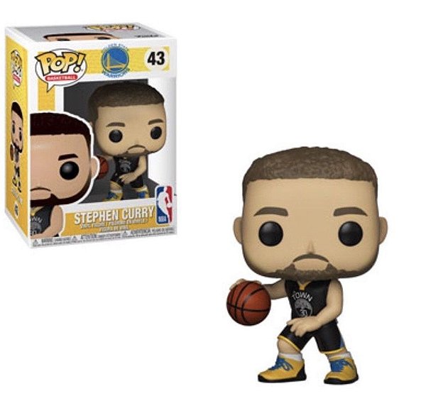 Funko Pop Nba Golden State Waarriors Stephen Curry #43 Pop! TV Vinyl 9,5 cm Colecionável