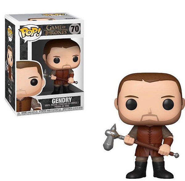 Funko Pop Game of Thrones 9 Gendry #70 Pop! TV Vinyl 9,5 cm Colecionável