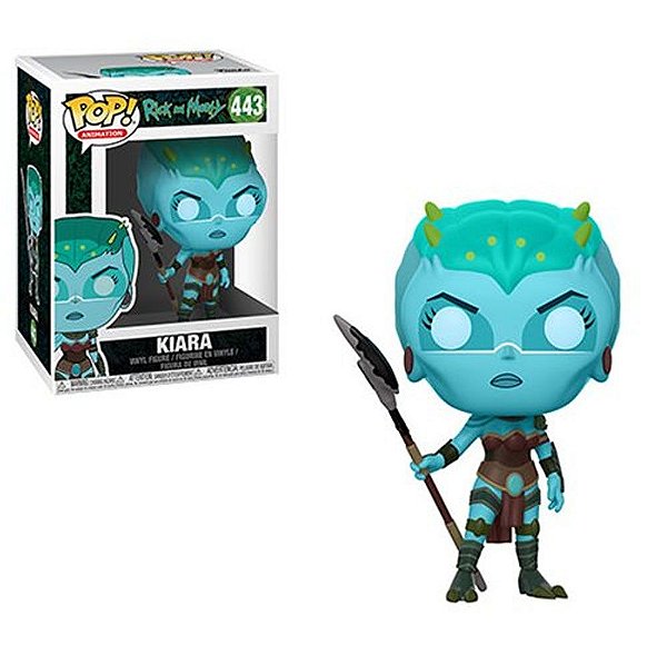 Funko Pop Rick and Morty Morty Kiara #443 Pop! Animation Vinyl 9,5 cm Colecionável