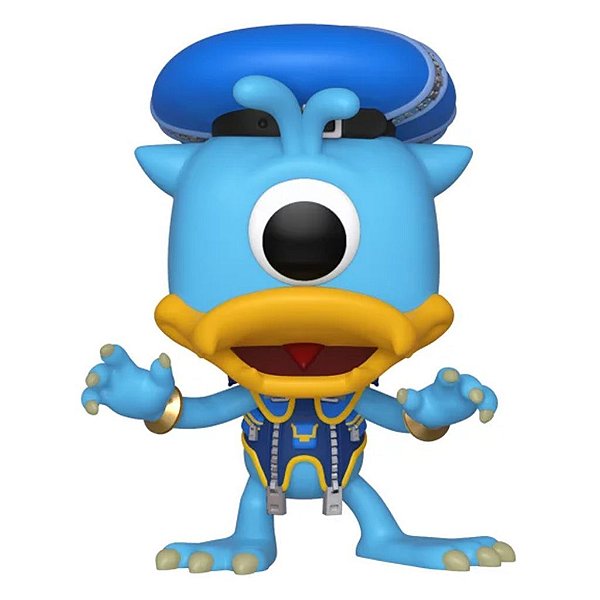 Funko Pop Kingdom Hearts 3 Donald Monsters Inc #410 Pop! TV Vinyl 9,5 cm Colecionável
