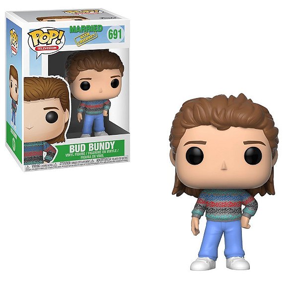 Funko Pop Married With Children Bud Bundy #691 Pop! TV Vinyl 9,5 cm Colecionável