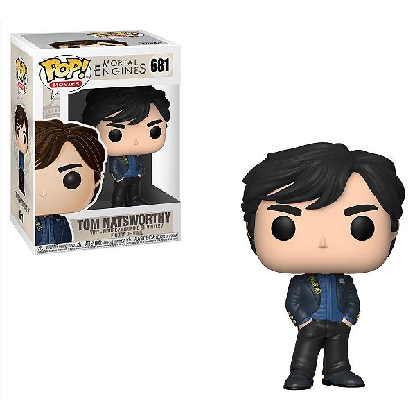 Funko Pop Mortal Engines Tom Natsworthy #681 Pop! Movies Vinyl 9,5 cm Colecionável