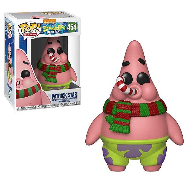 Funko Pop Spongebob 2 Patricio #454 Pop! TV Vinyl 9,5 cm Colecionável