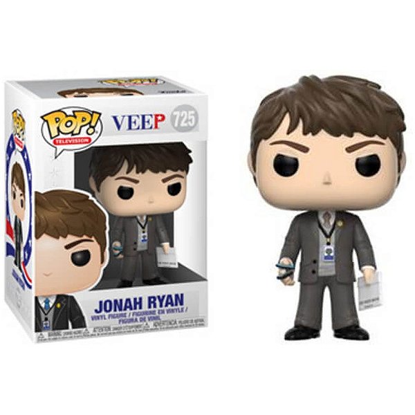 Funko Pop Veep Jonah Ryan #725 Pop! TV Vinyl 9,5 cm Colecionável