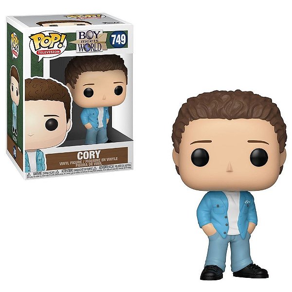 Funko Pop Boy Meets World Cory #749 Pop! TV Vinyl 9,5 cm Colecionável