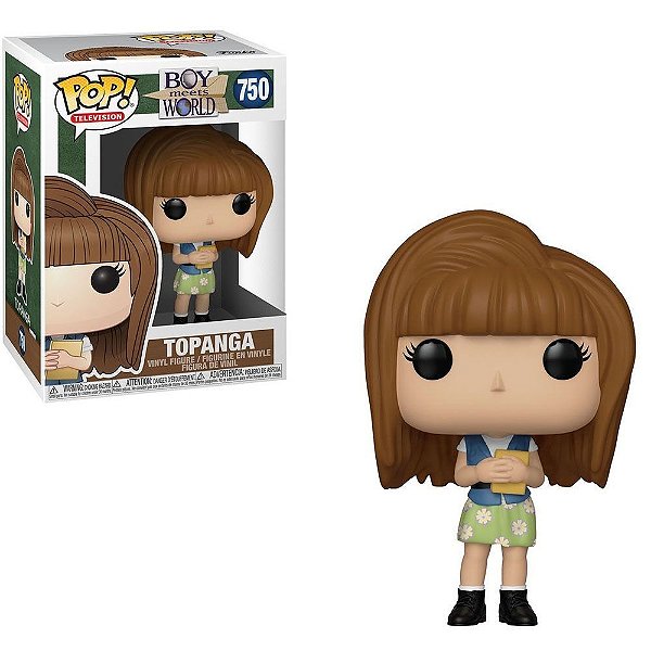 Funko Pop Boy Meets World Topanga #750 Pop! TV Vinyl 9,5 cm Colecionável