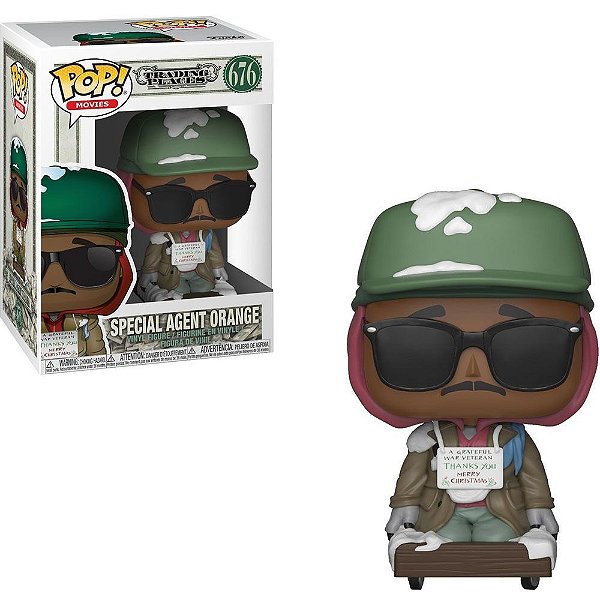 Funko Pop Trading Places Special Agent Orange #676 Pop! TV Vinyl 9,5 cm Colecionável