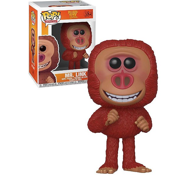 Funko Pop Missing Link Link Mr.link #584 Pop! Movies Vinyl 9,5 cm Colecionável