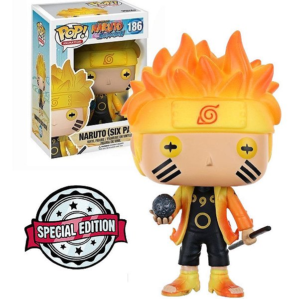 Funko Pop Naruto Shippuden Six Path #186 Pop! Animation Vinyl 9,5 cm Colecionável