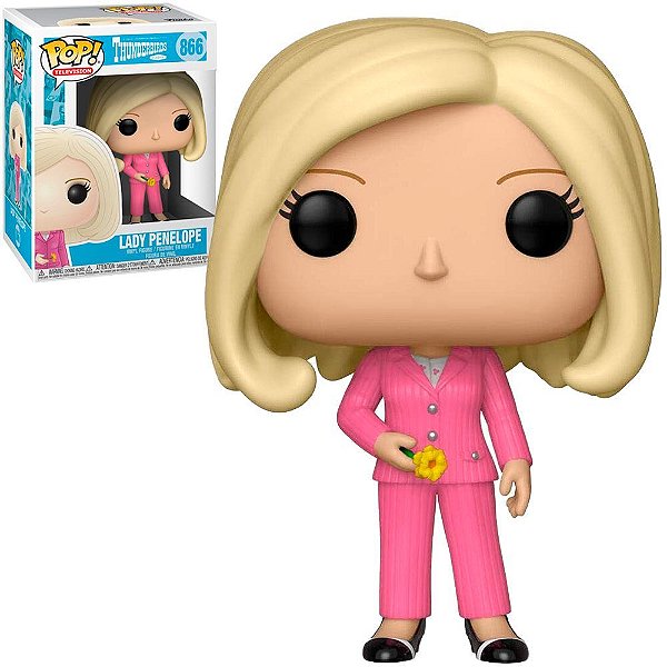 Funko Pop Thunderbirds Lady Penelope #866 Pop! TV Vinyl 9,5 cm Colecionável
