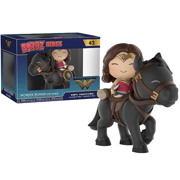 Funko Dorbz Wonder Woman Rides Wonder Woman With Horse #42 Vinil 7,5 Cm Oficial Funko Vinil 7,5 c...