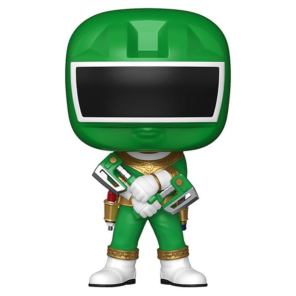 Funko Pop Power Rangers Zeo Green Zeo Ranger #1875 Vinil 9,5 cm Oficial Funko