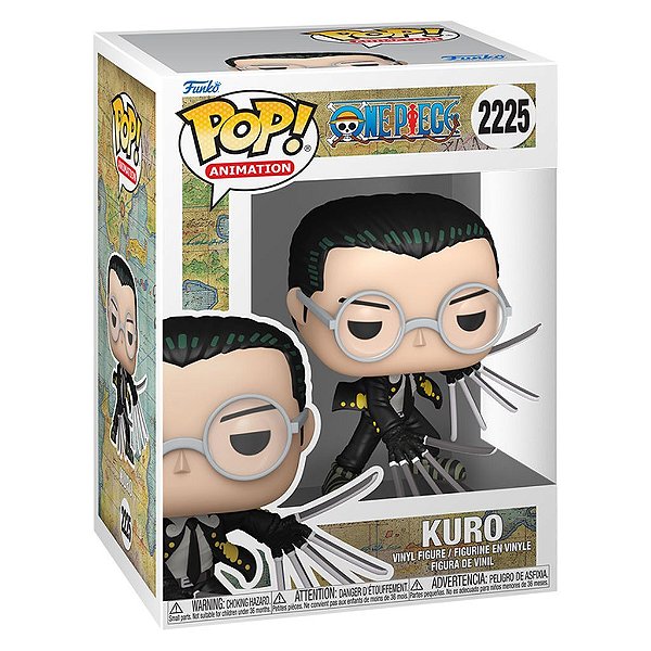 Funko Pop One Piece Refresh Kuro Ex #2225 Vinil 9,5 Cm Oficial Funko Vinil 9,5 cm Oficial Funko