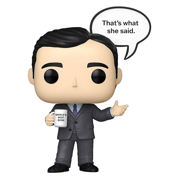 Funko Pop The Office S11 Michael Scott #1773 Vinil 9,5 Cm Oficial Funko Vinil 9,5 cm Oficial Funko