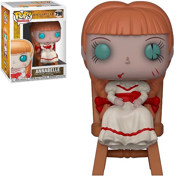 Funko Pop Annabelle 2 Annabelle In Chair #790 Vinil 9,5 Cm Oficial Funko Vinil 9,5 cm Oficial Funko