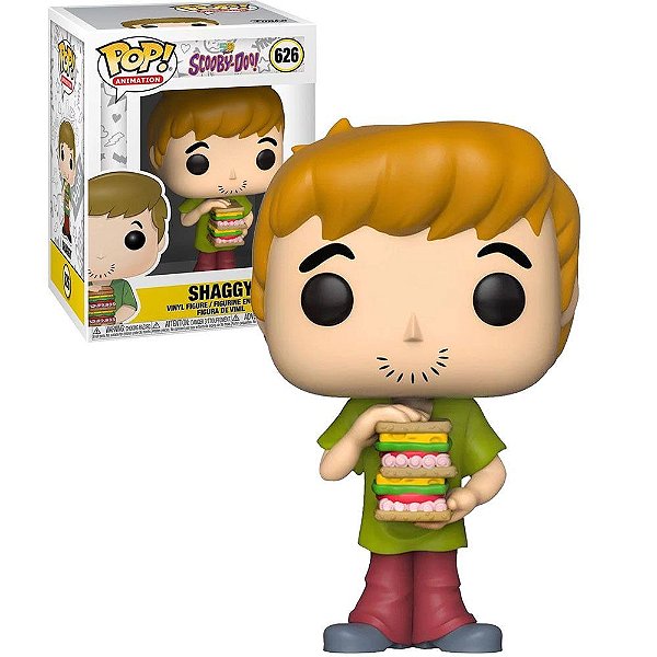 Funko Pop Scooby-Doo 2 Shaggy #626 Vinil 9,5 Cm Oficial Funko Vinil 9,5 cm Oficial Funko
