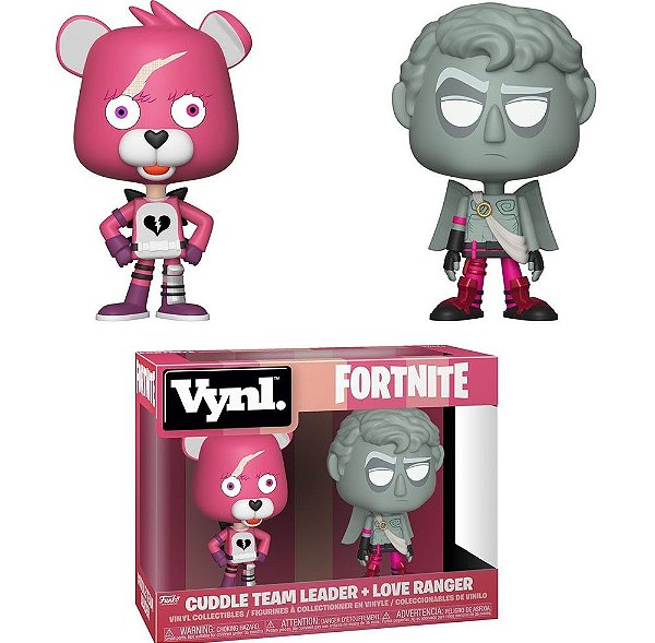 Funko Vynl Fortnite Cuddle Team Leader + Love Ranger 2Pack 2-Pack Edição Vinyl Oficial Funko Driv...