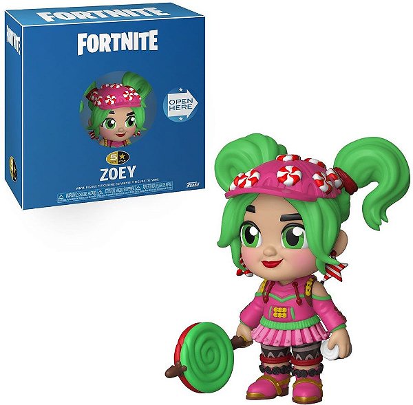 Funko Star 5" " Fortnite Zoey 12,7Cm Action Figure Oficial Funko 12,7cm Action Figure Oficial Funko