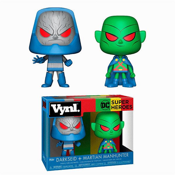 Funko Vynl Dc Heroes Darkseid + Manhunter 2Pack 2-Pack Edição Vinyl Oficial Funko 2-Pack Edição V...