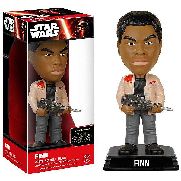 Funko Pop Funko Wacky Star Wars Finn #6235 Vinil 9,5 cm Oficial Funko