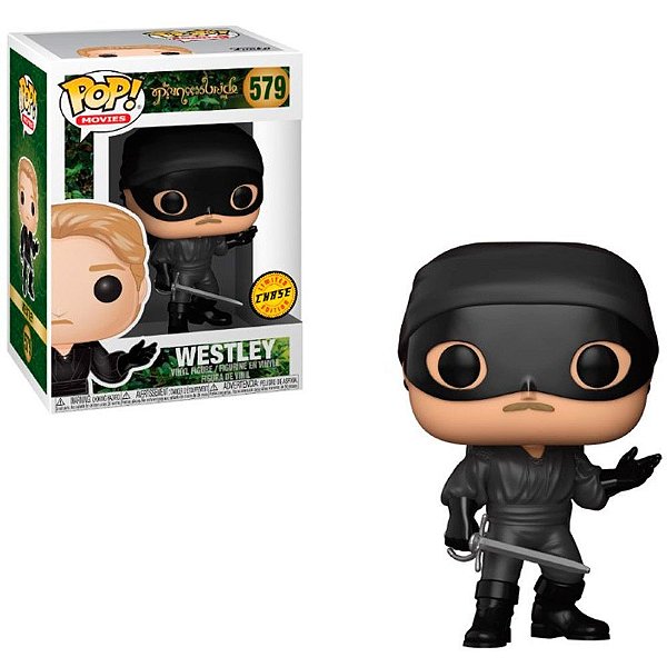 Funko Pop Chase Princess Bride Westley #579 Variante Rara 1 Em 6 Vinil 9,5Cm Vinil 9,5 cm Oficial...