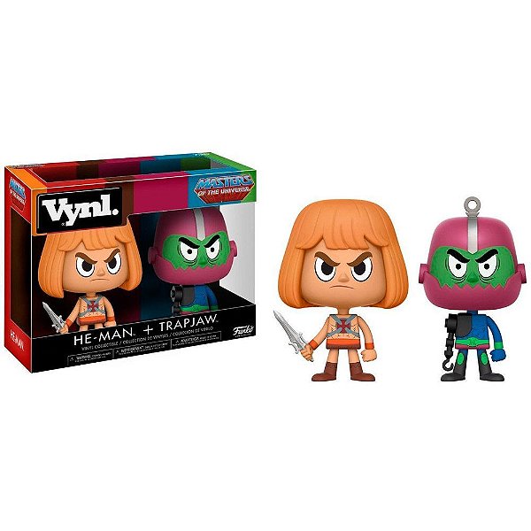Funko Vynl He-Man + Trap Jaw 2Pack 2-Pack Edição Vinyl Oficial Funko 2-Pack Edição Vinyl Oficial ...