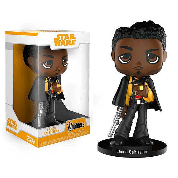 Funko Pop Funko Wobbles Star Wars Lando Calrissian Vinil 9,5 Cm Oficial Funko Vinil 9,5 cm Oficia...