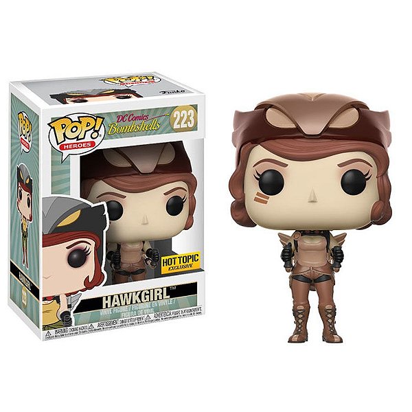 Funko Pop Funko Exclusive Bombshells Hawkgirl #223 Vinil 9,5 Cm Oficial Funko Vinil 9,5 cm Oficia...