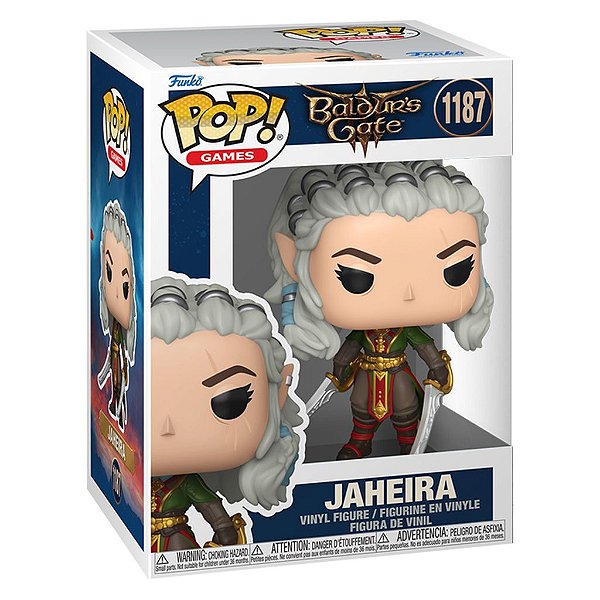 Funko Pop Baldurs Gate S3 Jaheira #1187 Vinil 9,5 Cm Oficial Funko Vinil 9,5 cm Oficial Funko