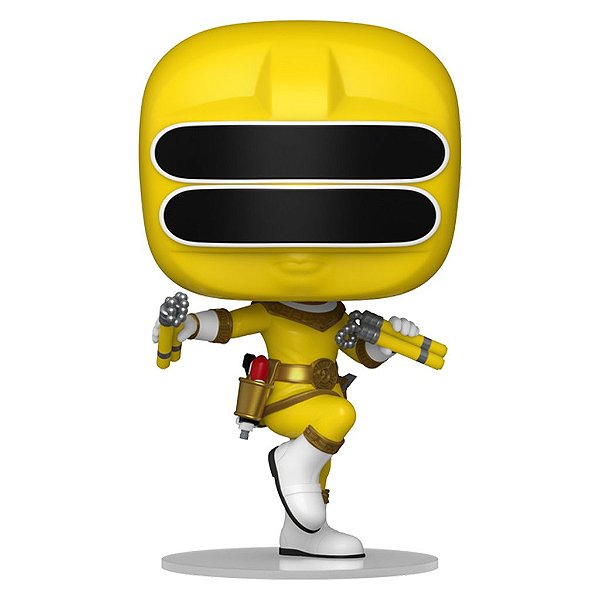 Funko Pop Power Rangers Zeo Yellow Zeo Ranger #1877 Vinil 9,5 cm Oficial Funko