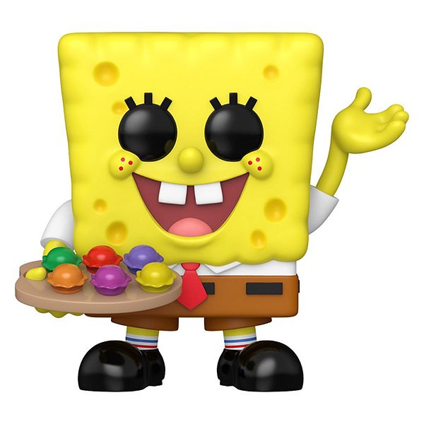 Funko Pop Spongebob 5 Spongebob W/Pretty Patties Ex #2312 Vinil 9,5 Cm Oficial Funko Vinil 9,5 cm...