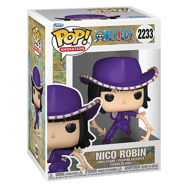 Funko Pop One Piece Refresh Nico Robin #2233 Vinil 9,5 Cm Oficial Funko Vinil 9,5 cm Oficial Funko
