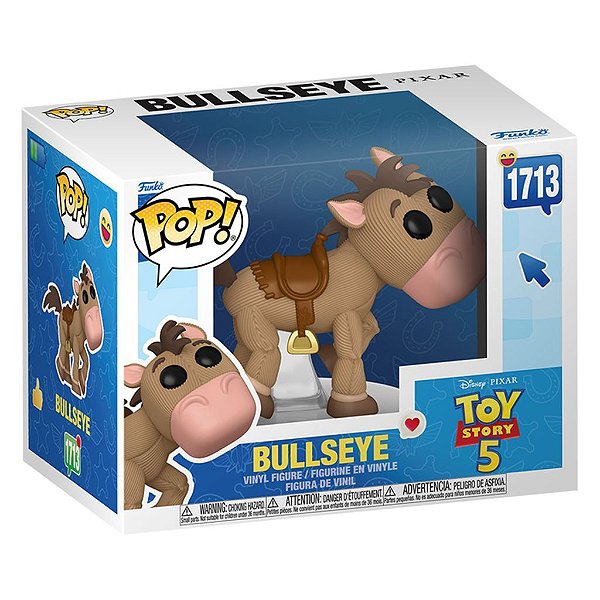 Funko Pop Toy Story 5 Premium Bullseye #1713 Vinil 9,5 Cm Oficial Funko Vinil 9,5 cm Oficial Funko