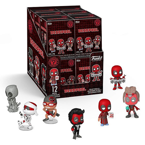 Funko Mystery Minis Marvel Deadpool Legacy #91897 Vinil 6,5 cm Oficial Funko