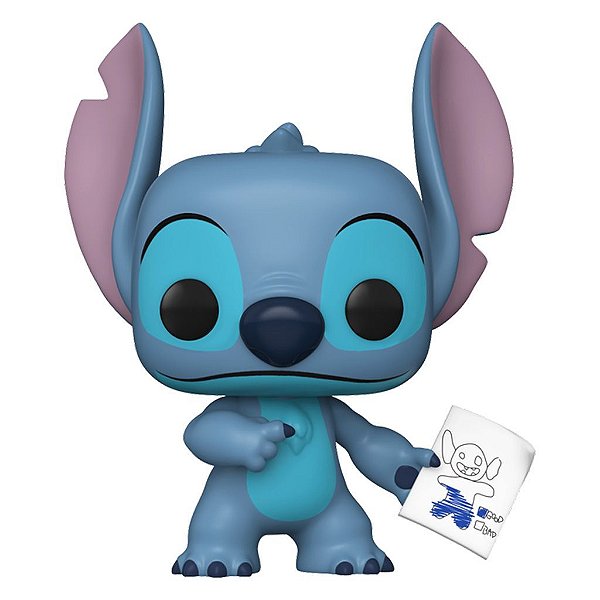 Funko Pop Disney Lilo Stitch Stitch W/Mood Chart #1744 Vinil 9,5 Cm Oficial Funko Vinil 9,5 cm Of...