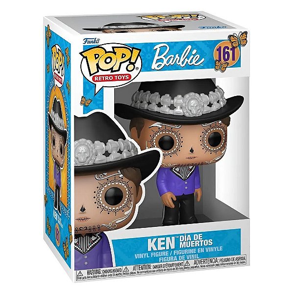 Funko Pop Barbie Retro Ken #161 Vinil 9,5 cm Oficial Funko