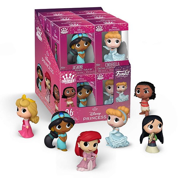 Funko Pop Funko Minis Disney Princess Display C/12Pcs #87162 Vinil 9,5 Cm Oficial Funko Vinil 9,5...