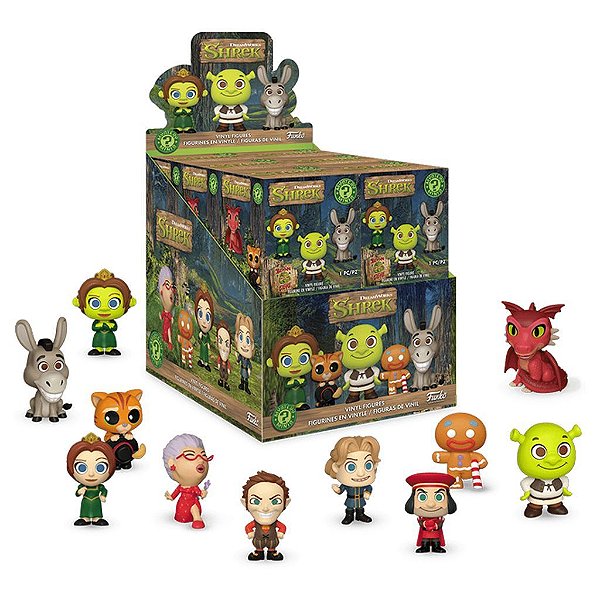 Funko Pop Funko Minis Shrek Display C/12Pcs #82181 Vinil 9,5 cm Oficial Funko