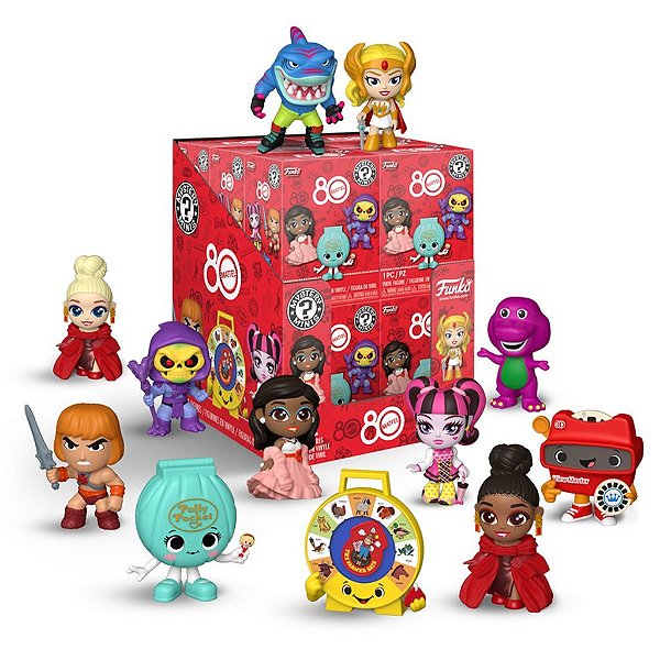 Funko Mystery Minis Mattel 80Th #83978 Vinil 6,5 cm Oficial Funko