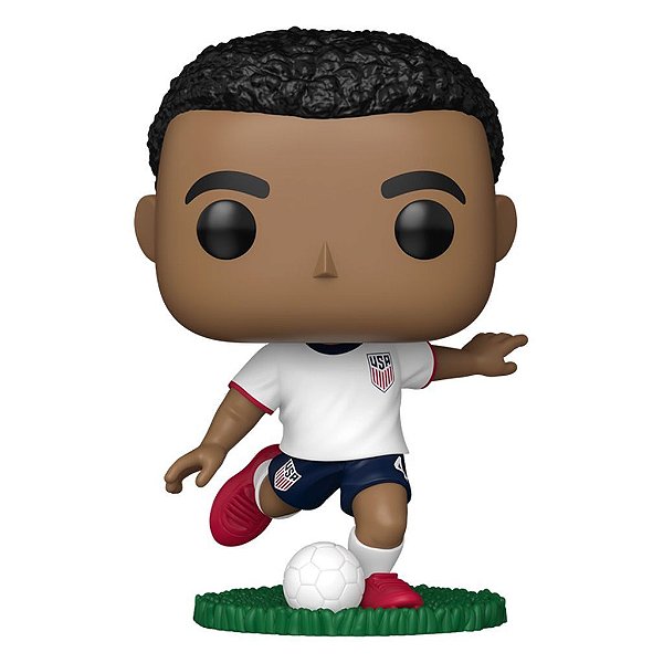 Funko Pop Football Usa Tyler Adams #73 Vinil 9,5 Cm Oficial Funko Vinil 9,5 cm Oficial Funko